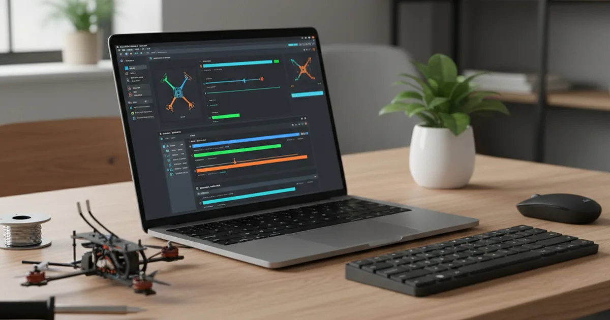 Betaflight Configurator Startbildschirm