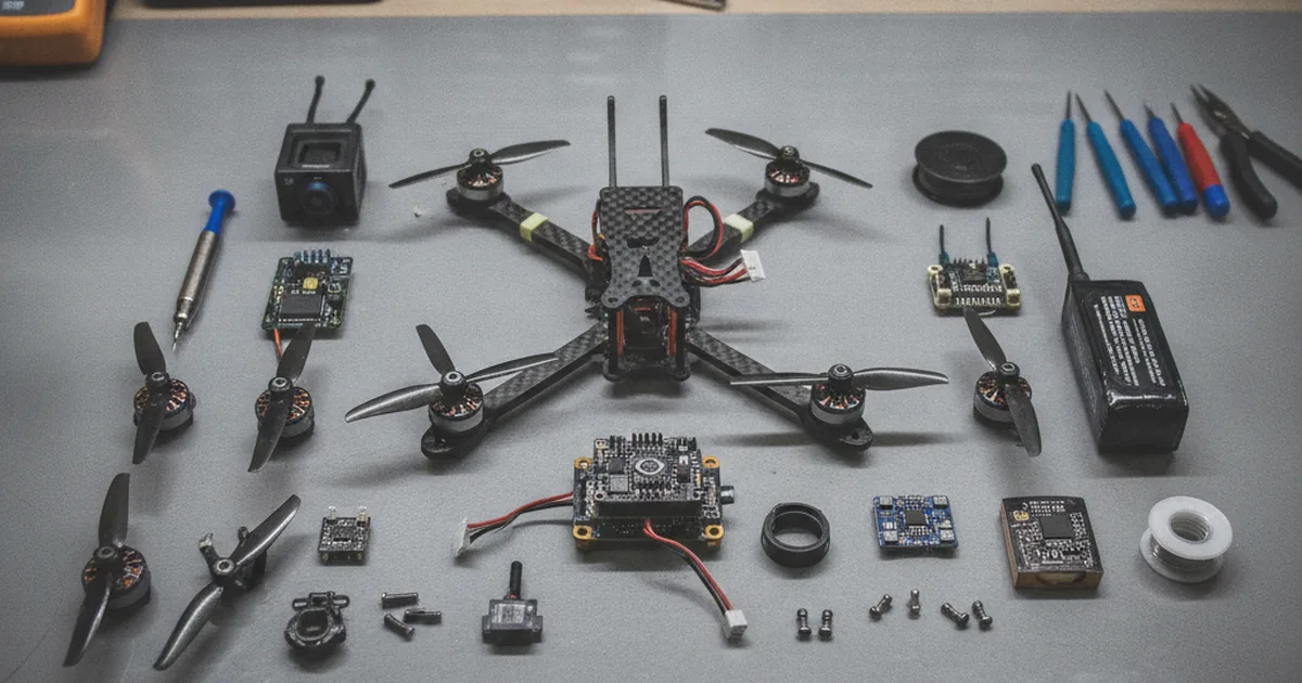 Die Kernkomponenten Ihrer FPV-Drohne: Das Herzstück des Flugs