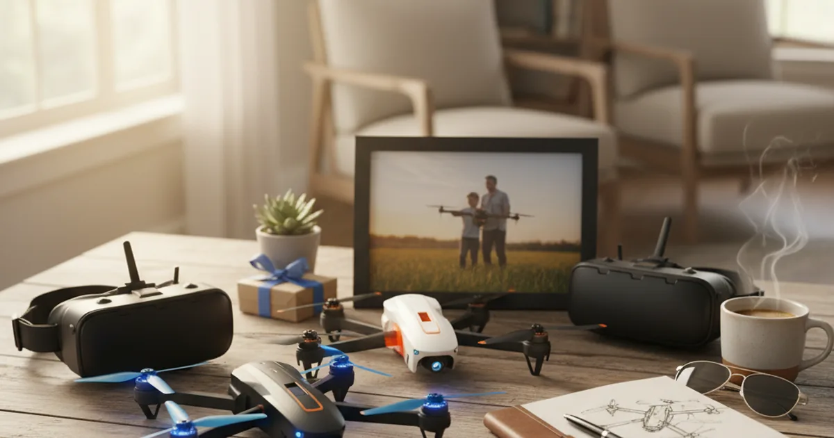 FPV Geschenke zum Vatertag: Die besten Drohnen und Gadgets für Väter, die abheben wollen