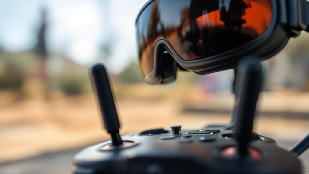 FPV Videobrille und Controller